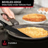 Mueller EuroPhoria Series Spatula, Heat Resistant Nylon Kitchen Turner, Cooking Utensils for Flipping Pancakes, Eggs, Burgers, Crepes and More, Pe...