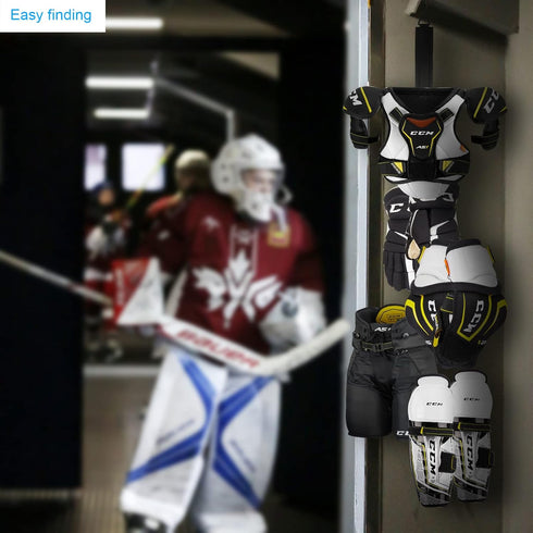Cosmos 1 Pc Portable Hockey Gear Hanger Strap Ice Hockey Equipment Rack Drying Organizer Stap with Six Hooks Hockey Gifts for Home Outdoor Use in ...