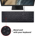 3PCS Universal English Keyboard Letter Stickers, Replacement English Keyboard Stickers with Black Background and White Lettering for PC Computer L...