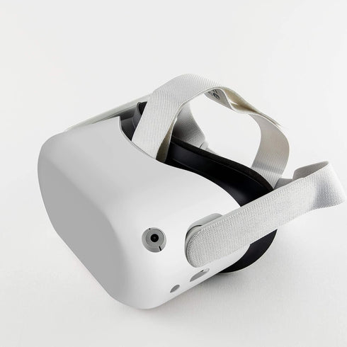 Silicone VR Protective Cover Compatible with Oculus Quest 2 Headset, VR Headset Protective Skin Accessories, Protects Cameras and All Ports, Anti-...