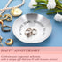 Iron 6th Anniversary for Him Her Women Men Jewelry Holder Dish 6 Year Wedding Anniversary for Wife Husband Couples Birthday Sweetest Gifts for Gir...