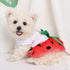 Dog Dress for Small Medium Dogs Girl Watermelon Polka Dots Mesh Dress Dog Outfit, Summer Fall Tutu Dog Dresses Cat Apparel, Cute Pet Puppy Clothin...