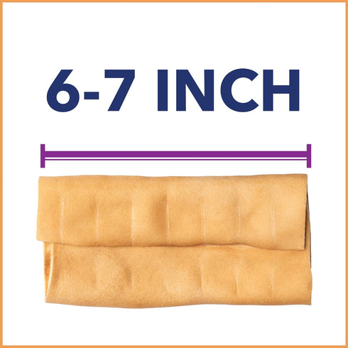 Pet Factory CareChewz Collagen 6-7" Large Wraps Dog Chew Treats - Chicken Flavor, 2 Count/1 Pack...