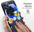 Berkin Arts Compatible with iPhone 11 Pro Max Case Silicone Cover with Screen Protector Color Field Colorful Moongate (Several Circles by Wassily ...