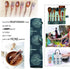 bamboo Utensils for Eating Reusable wooden travel flatware set with Case 9 Pcs durable wooden cutlery wooden spoons forks and chopsticks Wood Flat...