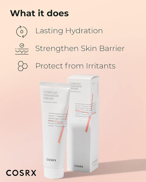 COSRX Balancium Comfort Ceramide Cream, 2.82 oz / 80g | Centella Asiatica Matte Balm | Korean Skin Care, Animal Testing Free, Paraben Free...