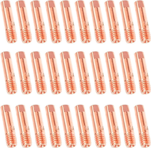 FORTON Mig Welder Tips 30-Pack 0.035" Welding Tips Contact Tip for Mig Welding Gun, Copper...