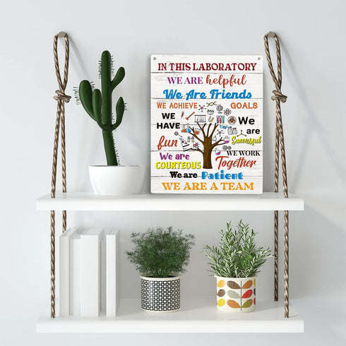 Science Classroom Decor Science Wall Art In This Laboratory We Are Patient Team Decor Science Gifts Library Decor Scientists Wooden Hanging Sign f...