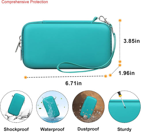 Carrying Case for Polaroid Hi-Print + Paper Bundle- 2nd Generation Bluetooth Connected 2x3 Pocket Photo Dye-Sub Printer, Photo Printer Travel Stor...