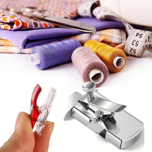 Quilting Supplies, Sewing Kit, Magnetic Seam Guide and Sewing Clips for Sewing Machine, Magnetic Sewing Guide, Hemmer Guide, Seam Guide, Hem Guide...