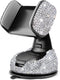 Dashboard Phone Holder Bling Phone Mount for Car,Car phone holder Mount with One More Air Vent Base,Phone Holder Car Accessories,Universal Car Pho...