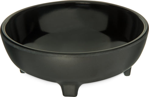 Carlisle FoodService Products 087803 Molcajete Ramekin, 8 oz. Black, Melamine...