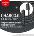 Colgate Keep Charcoal Replaceable Head Toothbrush Starter Kit, 2 Brush Heads...