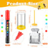 9 Pieces Queen Bee Marking Kit Including 5 Color Queen Marker Pens 1 Marking Bottle 3 Marking Clips for Beekeeping Supplies Beekeeper Marking Tool...