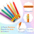 12 Pack Back to School Pencils Rainbow Inspirational Pencil for Kid Motivational Sharpened Pencil First Day of School Gifts Student Gift from Teac...