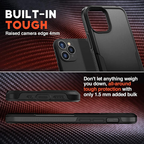 NTG [1st Generation Designed for iPhone 11 Pro Max Case, Heavy-Duty Tough Rugged Lightweight Slim Shockproof Protective Case for iPhone 11 Pro Max...