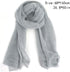 Women Solid Shimmer Hijab Muslim Head Wrap Long Scarf (Shimmer-Grey)...