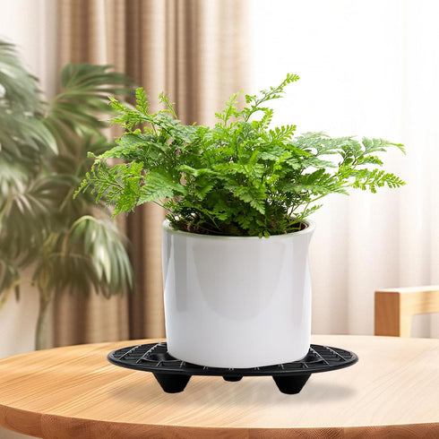 8 Pcs Plant Level Pot Elevator , Plant Stands, 11.8 inch Plant Trivet Riser for Prevent Rot Heavy Planter Holder for Prevent Rot Damage and Keep P...