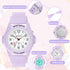 Waterproof Nurse Watch for Medical Professionals, Students, Women Men, Military Time Easy to Read Dial, 24 Hour with Second Hand, Night Light, Sof...
