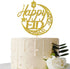 Gold Glitter Happy Eid Cake Topper - Ramadan Muslim Islamic Decoration - Muslim Islam Eid Celebration Decoration...