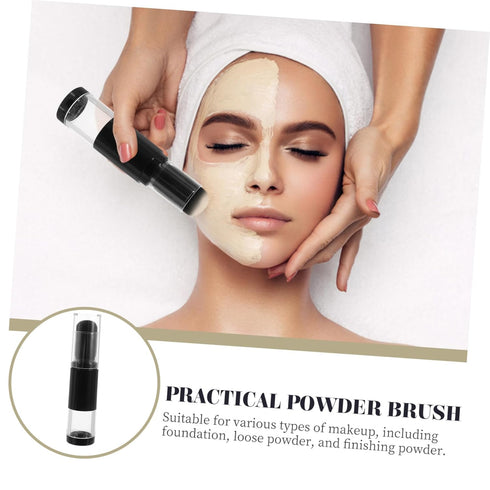 loose powder brushes cosmetic brushes foundation brush nail dust brush blusher brushes blush brush applicator paint makeup brush plastic telescopi...