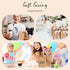 GSSUSA Brown Paper Bags 5.25x3.75x8 20Pcs, Small Gift Paper Bag with Handles Bulk, Graduation Gift, Sturdy Kraft Paper, Retail Shopping Bags, Part...