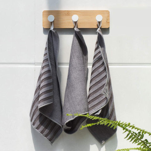 Stainless Steel Microfiber Cloth Double-Sided Cleaner Rag, Non-Scratch Scrub Cleaning Polishing Towel for Appliances, Kitchen Reusable Fridge Wipe...