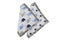 Bacati Elephants Muslin 2 Piece Security Blankets, Blue/Grey...