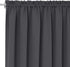 Deconovo Blackout Door Curtain – Thermal Insulated Blackout Window Cover for French & Front Doors with Adjustable Tieback, Room Darkening, Energy ...