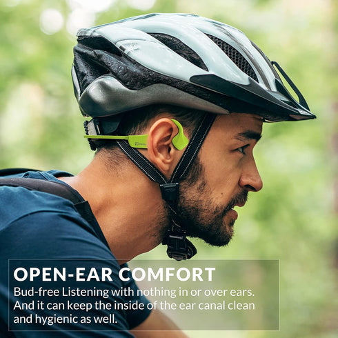Bone Conduction Headphones Bluetooth 5.0,Wireless Open Ear Headphones with Built-in Mic,Waterproof Earphones,Sweatproof Sports Headset for Running...