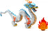 Gemini&Genius Chinese Dragon Toys, 2024 Year of The Sea Dragon Mascot Action Figures, Standing Dragon Animals, Toy Gifts or Ornament for Chinese N...