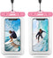 JOTO IPX8 Floating Waterproof Phone Holder Pouch, Float Universal Waterproof Case for iPhone 14 13 12 11 Pro Max XS XR 8 7 Galaxy Pixel Up to 7", ...