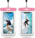 JOTO IPX8 Floating Waterproof Phone Holder Pouch, Float Universal Waterproof Case for iPhone 14 13 12 11 Pro Max XS XR 8 7 Galaxy Pixel Up to 7", ...