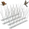 Bird Spikes Pigeon Spikes : 3.2ft Anti Bird Spikes for Outside to Keep Birds Away, Cat Spikes, Fence Spikes, Bird Nest Preventer, Stainless Steel ...