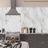 Marble Wallpaper Peel and Stick Marble Contact Paper for Countertops 17.7" x 118" Self Adhesive Vinyl Film for Kitchen Cabinet...