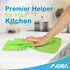 AIDEA Microfiber Kitchen Towels-8PK, Multi-Purpose Cleaning Cloths, Streak-Free Dish Towels, Lint-Free Cleaning Rags, Microfiber Towels for Cars, ...