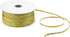 Nylon Taffeta Metallic Ribbon, 100 Yards, 1/8-inch - Gold...