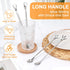 kilofly Rhinestone Party Stir Bar Spoon Value Pack, Set of 4...