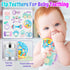 Baby Rattles 0-6 Months: Rattles for Babies 0-6 Months Baby Rattles Toys 0-3-6-12 Months Infant Rattle Toys for Babies 0-6 Months Teething - Newbo...