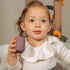 | Teenie Tiny™ Silicone Developmental Baby-Led Weaning Drinking Cups (2 pack) (Warm Taupe and Mauve)...