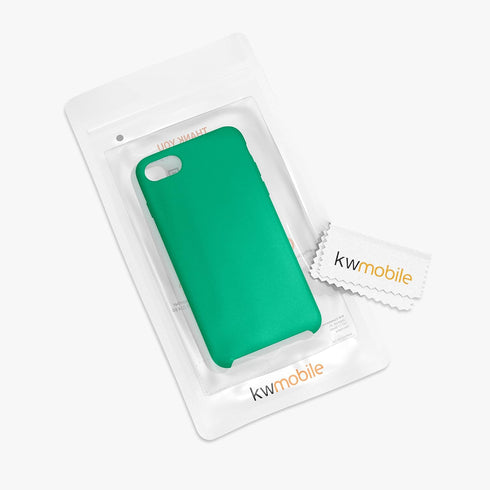 kwmobile Case Compatible with Apple iPhone SE (2022) / iPhone SE (2020) / iPhone 8 / iPhone 7 Case - TPU Silicone Phone Cover with Soft Finish - E...