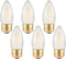 Frosted E26 LED Candle Light Bulbs 25W Equivalent- 2W Dimmable Chandelier E26 LED Bulb- 2700K Soft Warm- B11 Antique Candelabra Lightbulbs for Bed...