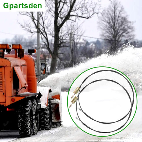 946-04230b Snow Blower Auger Drive Clutch Cable for MTD Cub Cadet 746-04230/746-04230A / 946-04230/946-04230A Snow Thrower (2PCS)...