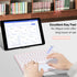 Wireless Keyboard with Touchpad,Ultra-Slim Portable Rechargeable Bluetooth Keyboard,Ipad Keyboard with Trackpad for iPad/iPad Pro and Other iOS An...