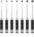 RC Hex Driver Set - 7pcs Hex Allen Screwdriver Kit 0.9mm 1.27mm 1.3mm 1.5mm 2.0mm 2.5mm 3.0mm Key Driver Repair Tools for Rc Car Traxxas Helicopte...