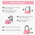 Puroma 1 Pack Combination Lock 4 Digit Locker Lock Outdoor Waterproof Padlock for School Gym Locker, Sports Locker, Fence, Toolbox, Gate, Case, Ha...