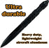 Uzi Tactical Pen with CuffKey in the Cap, Refillable Ultra Durable Aircraft Aluminum Ballpoint Pen Writing Tactical Pen Self Survivor Pen (Black)...
