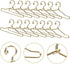 20pcs Coat Hangers Miniature Little Doll Suit Small Doll Hangers Doll Dress Mini Hangers Ornaments Mini Doll Clothes Hangers Iron Wire Doll Small ...