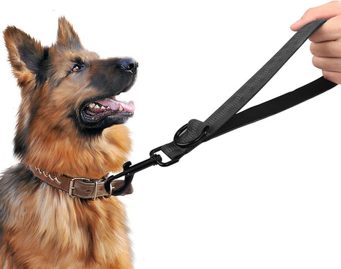 YAODHAOD Short Dog Leash,13 Inch Short Traffic Leashes for Dogs, Heavy Duty Short Training Leash with Comfortable Padded Handle and Highly Reflect...