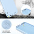 Telaso Compatible with iPhone 13 Case, Liquid Silicone Soft Gel Rubber iPhone 13 Phone Case Slim Fit Cover with Microfiber Lining Shockproof Prote...